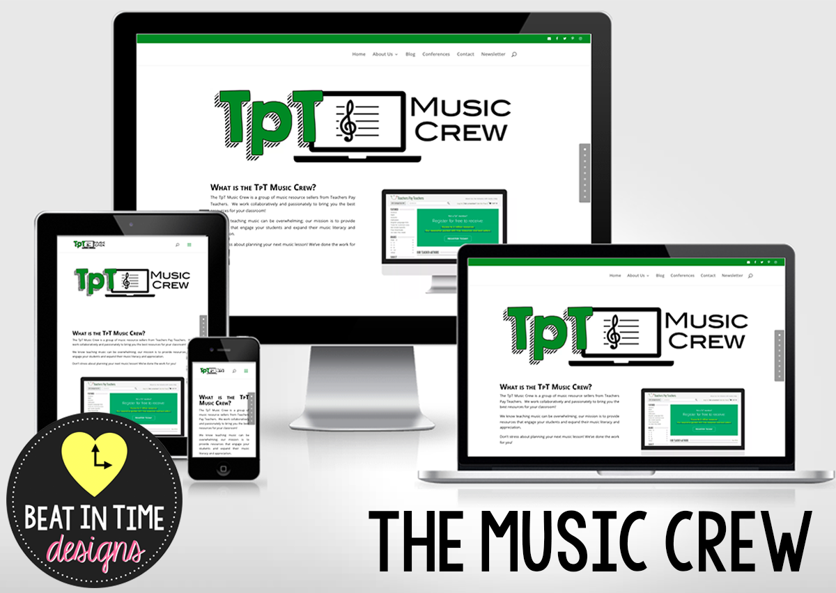 The Music Crew i ♥ teaching music